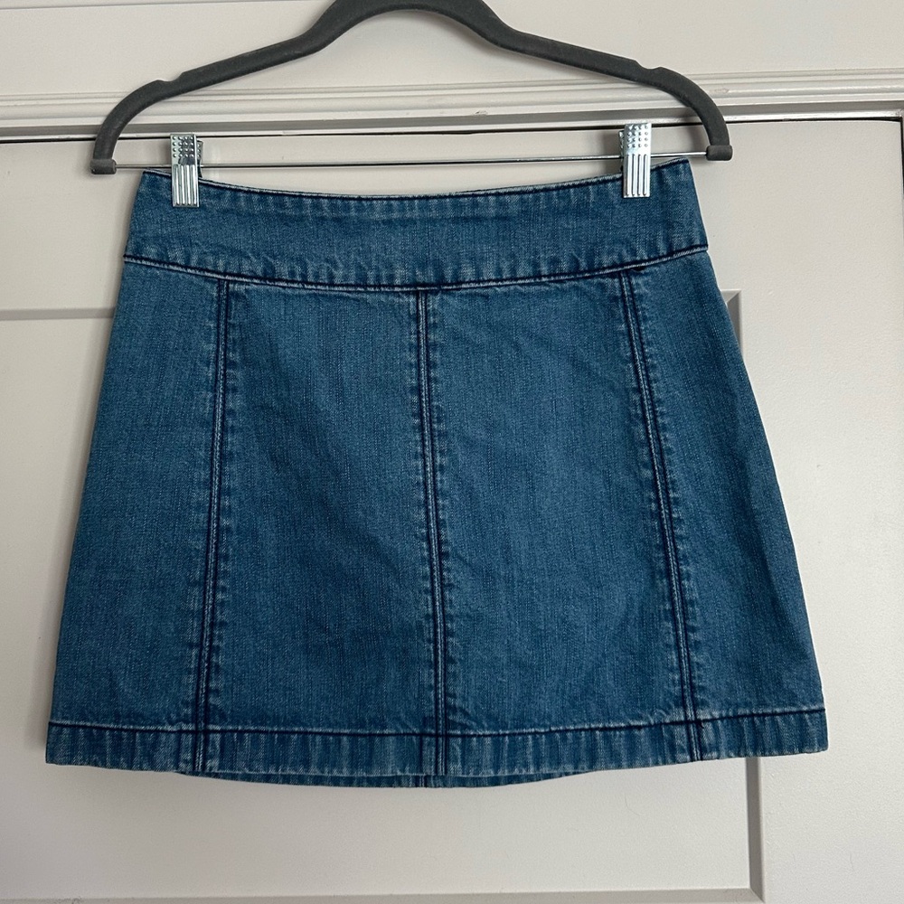 Free People Denim Skirt